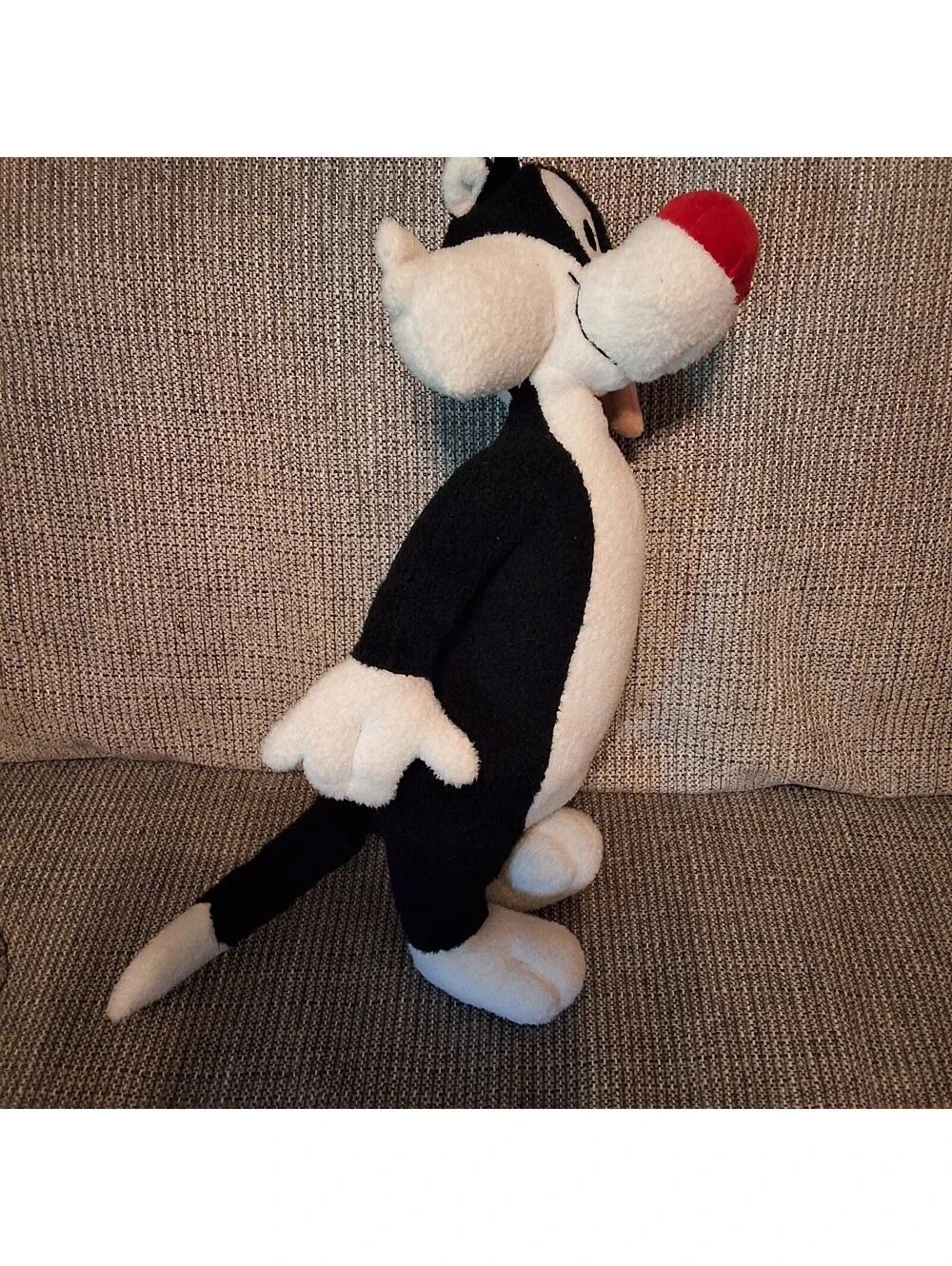 Vintage Sylvester the Cat Plush Toy - 12 Inch